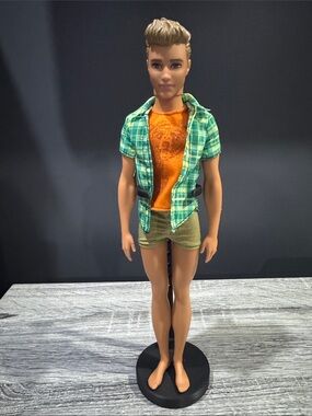Mattel | Barbie: Camping Fun Ken (2015) - Collectible Toy Fashion Doll